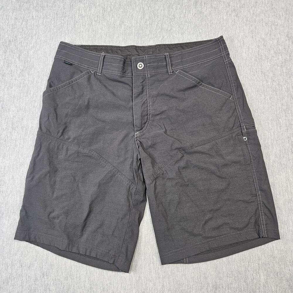 Kuhl Shorts Mens 36 Gray Renegade Nylon Spandex Outdoor